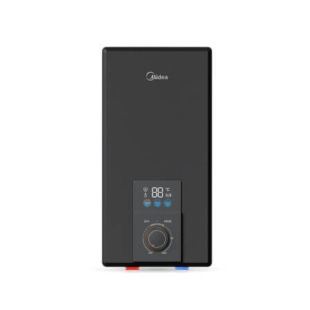 เครื่องทำน้ำอุ่น Midea  MWH-38EMBNTH(B)-BB 3800 วัตต์ สีดำ (ไม่รวมติดตั้ง)_0